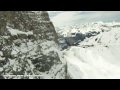 The Tabasco line, Wingsuit proximity down Eiger North Face