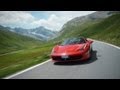 Ferrari 458 Spider on the Stelvio Pass - CAR and DRIVER