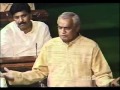 Atal Bihari Vajpayee Speech in Parliament on Confidence Motion - PART 2/2