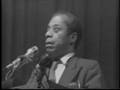 Excerpt of speech from my film James Baldwin Anthology