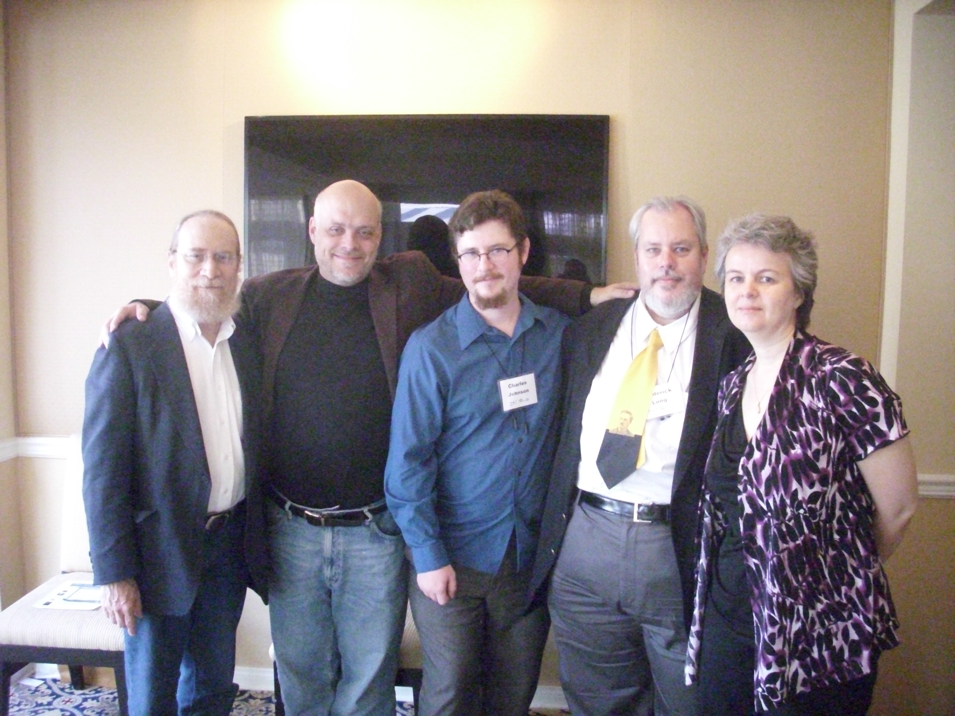 Sheldon Richman, Gary Chartier, Charles Johnson, Roderick Long, Jennifer McKitrick