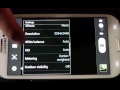 Samsung Galaxy S3 (S III / i9300) Video & Camera Settings Walkthrough / First Look