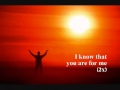 You Are For Me by Kari Jobe (lyrics)