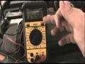 How to test your vehicles alternator using a multimeter.