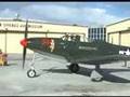 Bell P-63 Kingcobra Flight Demonstration- BIG ALLISON SOUND!