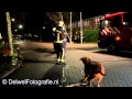 25-11-2012 Hond schiet brandweer Harderwijk te hulp bij stormschade