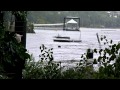 Pontoon Pandemonium in the Brisbane River Flood at Toowong 2011/01/11 4:19pm