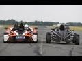 KTM X-Bow R VS Ariel Atom 300 accélération (Motorsport)