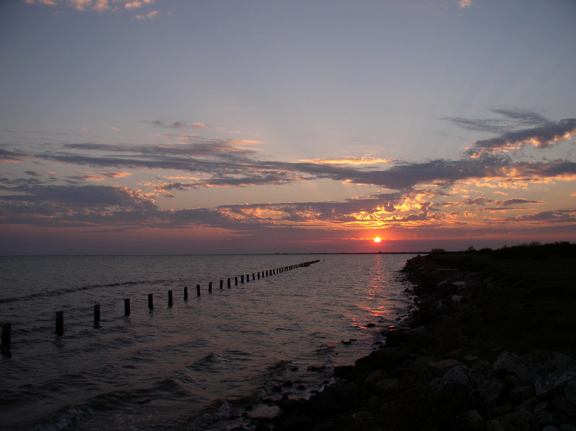 Matagorda Bay - Matagorda Bay at Jensen Point