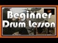 How To Play Drums (Free Beginner Drum Lesson) - Part 1