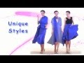 27 Ways to Wear 1 Dress in 7 Minutes! Convertible Twist Wrap Dress