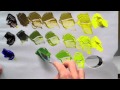 How to mix green acrylic paint