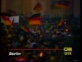 GERMAN REUNIFICATION *LIVE* CNN,CBS 1990