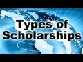 Types of Scholarships