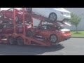 HD Version - My 2013 Scion FR-S in Hot Lava - Delivery Truck to Driveway