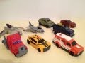 MCDONALDS TRANSFORMERS PRIME HAPPY MEAL TOYS - 2012 FULL SET REVIEW