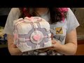 COMPANION CUBE CAKE - NERDY NUMMIES