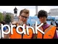 Fake Authority Prank | Sam Pepper + Marcus Butler