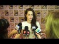 Twilight Breaking Dawn Part 2 Interview - Mackenzie Foy, Kristen Stewart, Robert Pattinson