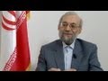 euronews interview - Larijani on Iran's new democracy