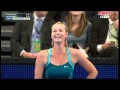 Rory Mcilroy wins a point vs Sharapova (BNP Paribas Showdown)