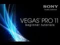 Sony Vegas Pro 11 - 3. Images Management (Beginner Tutorial)