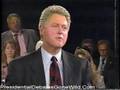 1992 Presidential Debate Bill Clinton George Bush