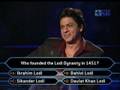 KBC 3 - Hilarious Contestant wid Shahrukh Khan (+subtitles!)