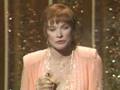 Shirley Maclaine winning an Oscar® for 