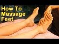 HD Foot Massage, How to, Feet Techniques; Relaxing Spa Therapy Athena Jezik Psychetruth ASMR