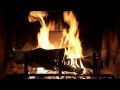 Beautiful Wood-burning Fireplace Yule Log Video