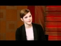 Emma Watson on Regis and Kelly (2011)