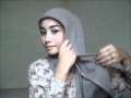 Hijab tutorial #5 - Square Scarf (3 Styles) / jilbab.wmv