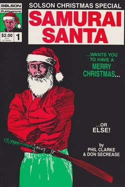 cover, Samurai Santa #1