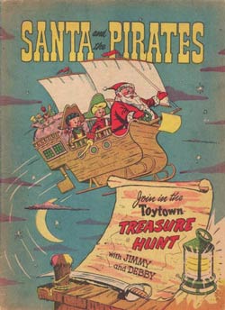 cover, Santa and the Pirates