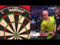 [HD] Micheal van Gerwen - 9 Dart Finish (Almost 2) - 2012/13 PDC World Championships