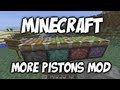 Minecraft - More Pistons Mod - Bouncy Castles!