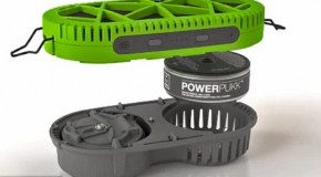 PowerTrek portable charger that runs on water