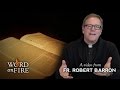 Fr. Barron comments on Pope Benedict XVI and How to Read the Bible