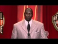 Michael Jordan's Basketball Hall of Fame Enshrinement Speech