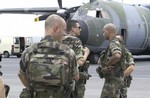  File photo of French troops at Abidjan Airport, Ivory Coast. 