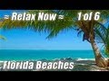 KEY WEST / FLORIDA BEACHES #1 Relaxing Ocean Sounds Sleep Beach video Wave sound sunset relax