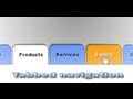 CSS Tabbed Navigation Menu - 1 of 2