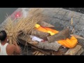 Hindu Cremations at Pashupatinath Temple in Kathmandu Nepal