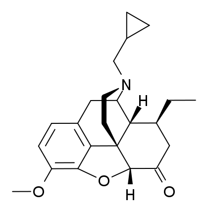 Chemical structure of Conorphone.