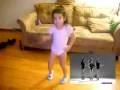 Arianna dancing to Beyonce's 