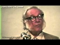 Dangers Facing Humanity, Isaac Asimov