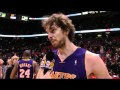 Pau Gasol's 1st Game As a Laker