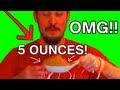 Extreme Cinnamon Challenge Epic Fail! 24 Tablespoons of Cinnamon with slow-motion replay