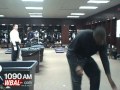 Ravens Locker Room Cornhole: Reed vs Oher + Pollard vs Cox